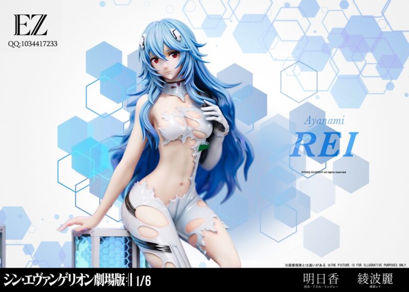 エヴァンゲリオン - アスカ & 綾波レイ 1/6 スタチュー EZ Studio