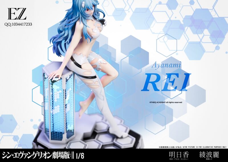 エヴァンゲリオン - アスカ & 綾波レイ 1/6 スタチュー EZ Studio