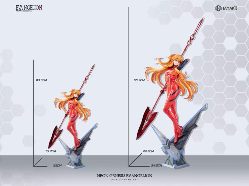 エヴァンゲリオン - アスカ & 綾波レイ 1/6・1/4 スタチュー HAYAKU Studio