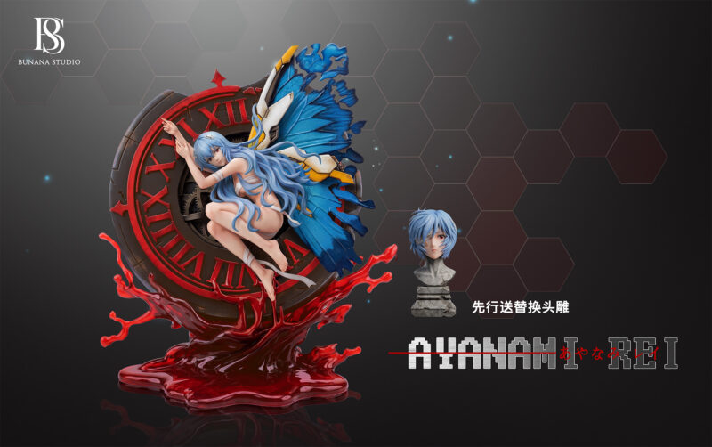 エヴァンゲリオン - 綾波レイ 1/6 スタチュー BUNANA Studio 2 エヴァンゲリオン - 綾波レイ 1/6 スタチュー BUNANA Studio