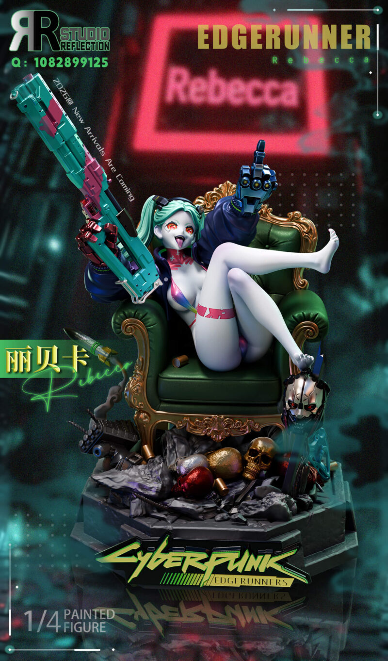 サイバーパンク - レベッカ 1/4 スタチュー Reflection Studio サイバーパンク - レベッカ 1/4 スタチュー Reflection Studio