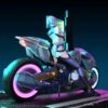 サイバーパンク - Motorcycle ルーシー 1/6 スタチュー Hani Studio