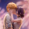 チェンソーマン - デンジ & レゼ Kiss 1/6 スタチュー PINK Studio 3 チェンソーマン - デンジ & レゼ Kiss 1/6 スタチュー PINK Studio
