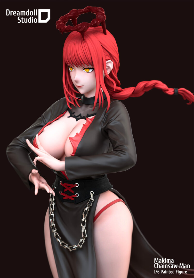 チェンソーマン - マキマ 1/6 スタチュー DreamDoll Studio 4 チェンソーマン - マキマ 1/6 スタチュー DreamDoll Studio