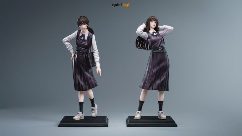 チェンソーマン - 三鷹アサ & ヨル 1/6 スタチュー QuietArt Studio チェンソーマン - 三鷹アサ & ヨル 1/6 スタチュー QuietArt Studio