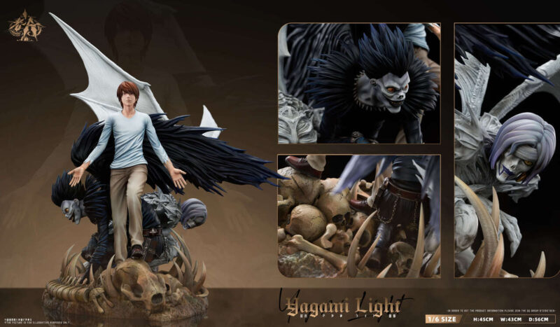 デスノート - 夜神月 & リューク 1/6 スタチュー LaoA Studio 3 デスノート - 夜神月 & リューク 1/6 スタチュー LaoA Studio