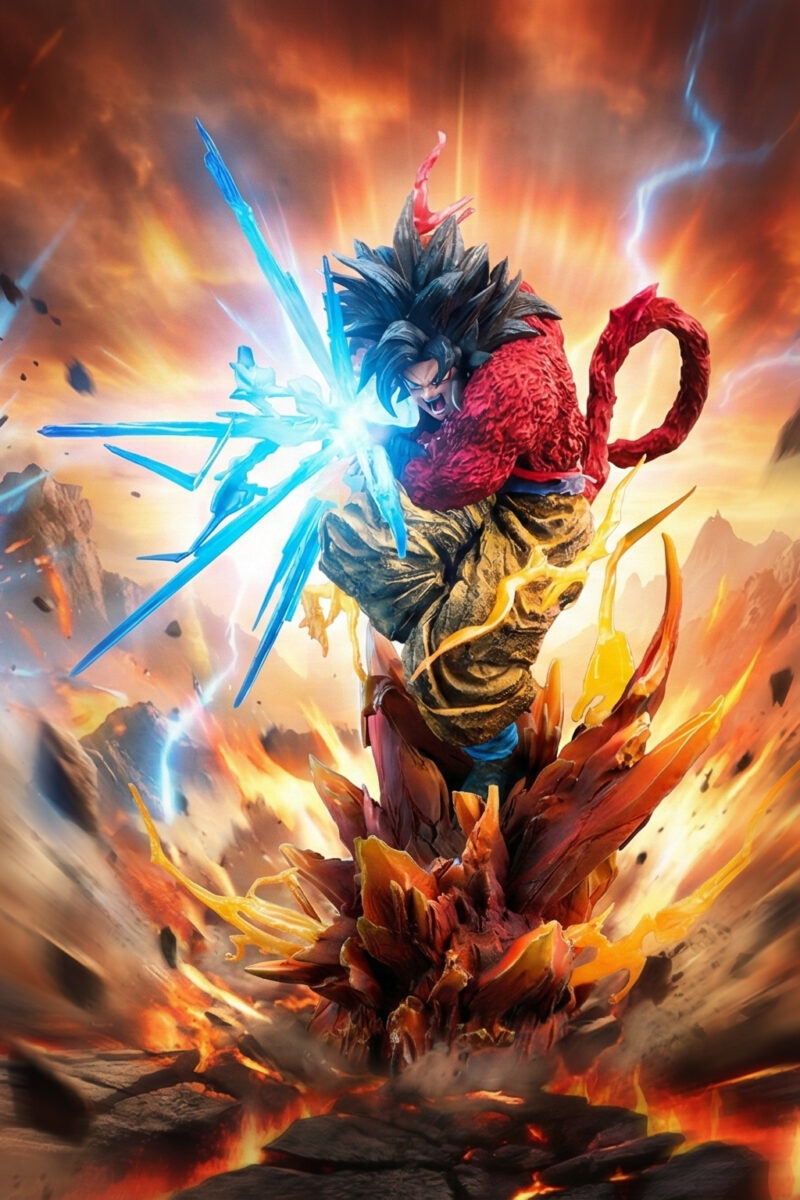 ドラゴンボール - 超サイヤ人4 & 超サイヤ人5 孫悟空 1/6・1/4 スタチュー Iron Curtain Studio ドラゴンボール - 超サイヤ人4 & 超サイヤ人5 孫悟空 1/6・1/4 スタチュー Iron Curtain Studio
