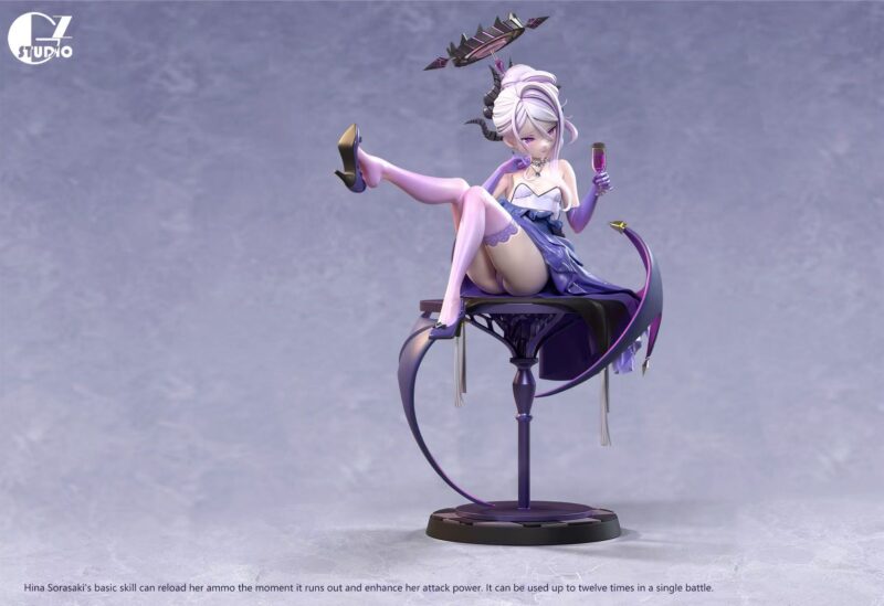 ブルーアーカイブ - 空崎ヒナ 1/6 スタチュー GZ Studio 2 ブルーアーカイブ - 空崎ヒナ 1/6 スタチュー GZ Studio