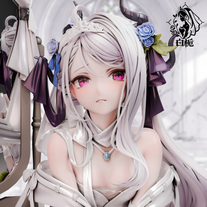 ブルーアーカイブ - 空崎ヒナ wedding dress スタチュー BaiZhi Studio