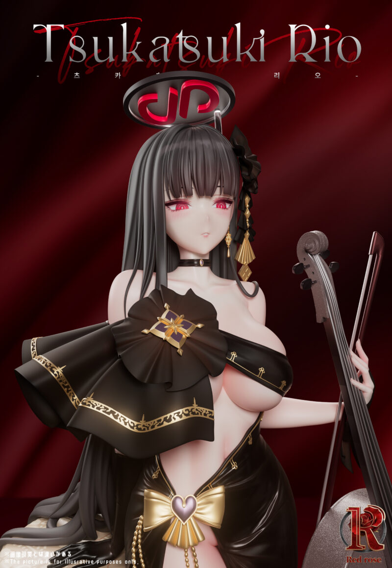 ブルーアーカイブ - 調月リオ 1/6 スタチュー Red Rose Studio 3 ブルーアーカイブ - 調月リオ 1/6 スタチュー Red Rose Studio