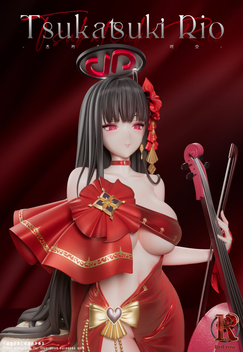 ブルーアーカイブ - 調月リオ 1/6 スタチュー Red Rose Studio 4 ブルーアーカイブ - 調月リオ 1/6 スタチュー Red Rose Studio