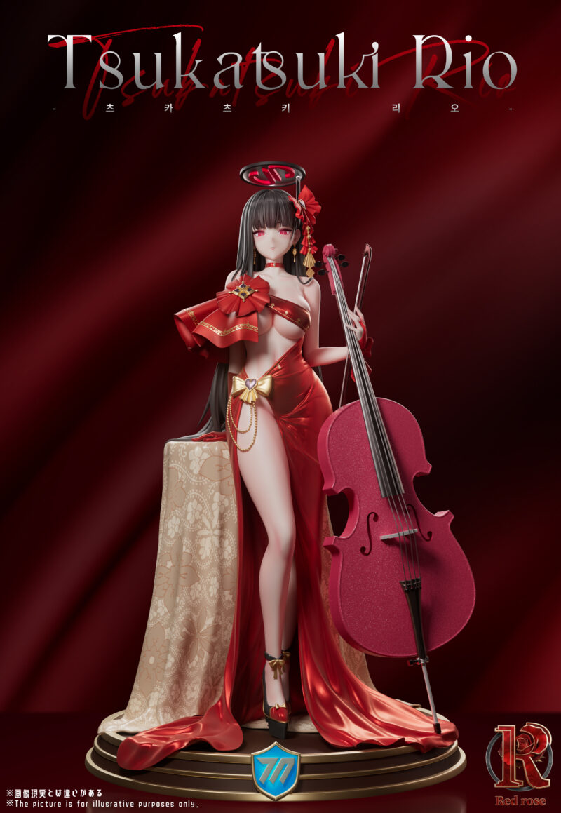 ブルーアーカイブ - 調月リオ 1/6 スタチュー Red Rose Studio 7 ブルーアーカイブ - 調月リオ 1/6 スタチュー Red Rose Studio