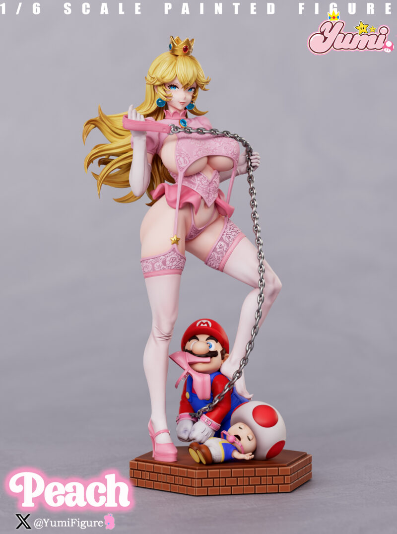 マリオ - ピーチ姫 1/6 スタチュー Yumi Figure