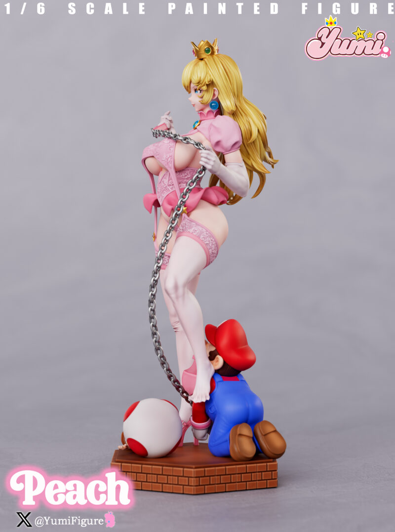 マリオ - ピーチ姫 1/6 スタチュー Yumi Figure