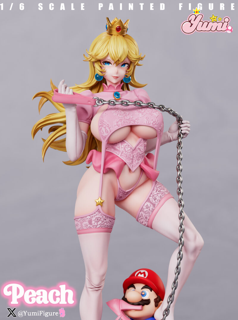 マリオ - ピーチ姫 1/6 スタチュー Yumi Figure