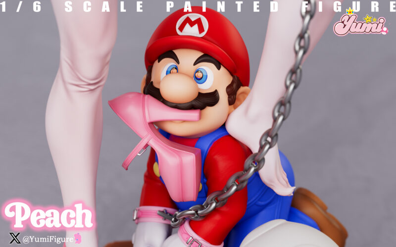 マリオ - ピーチ姫 1/6 スタチュー Yumi Figure