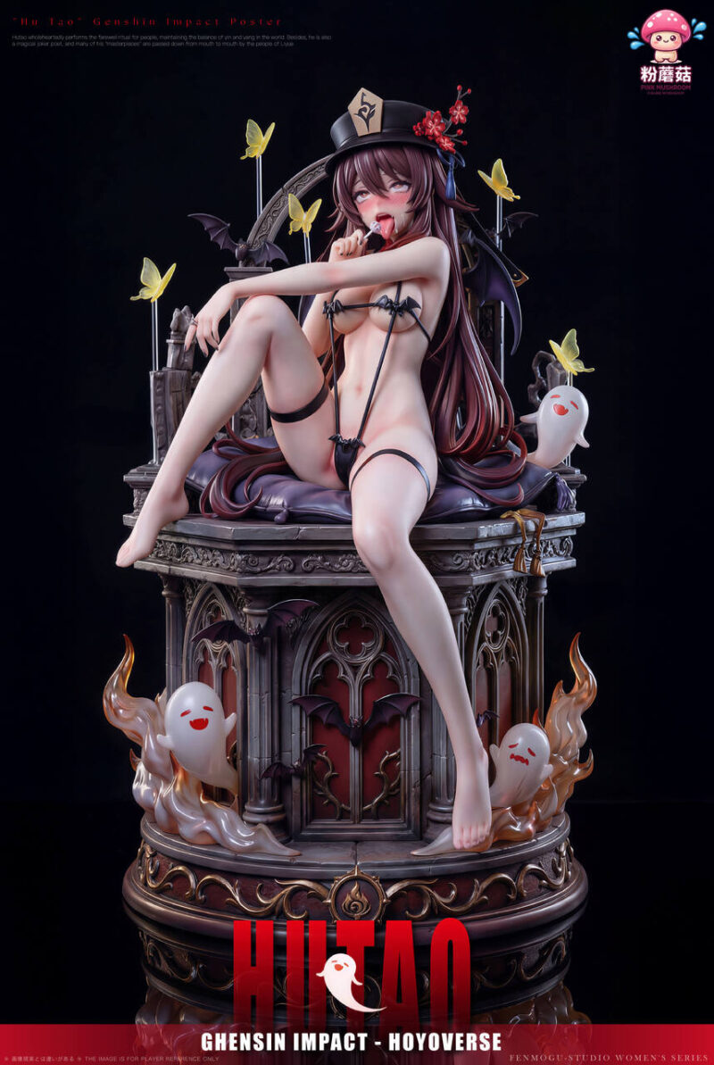 原神 - 胡桃（フータオ） 1/6 スタチュー Pink Mushroom Studio