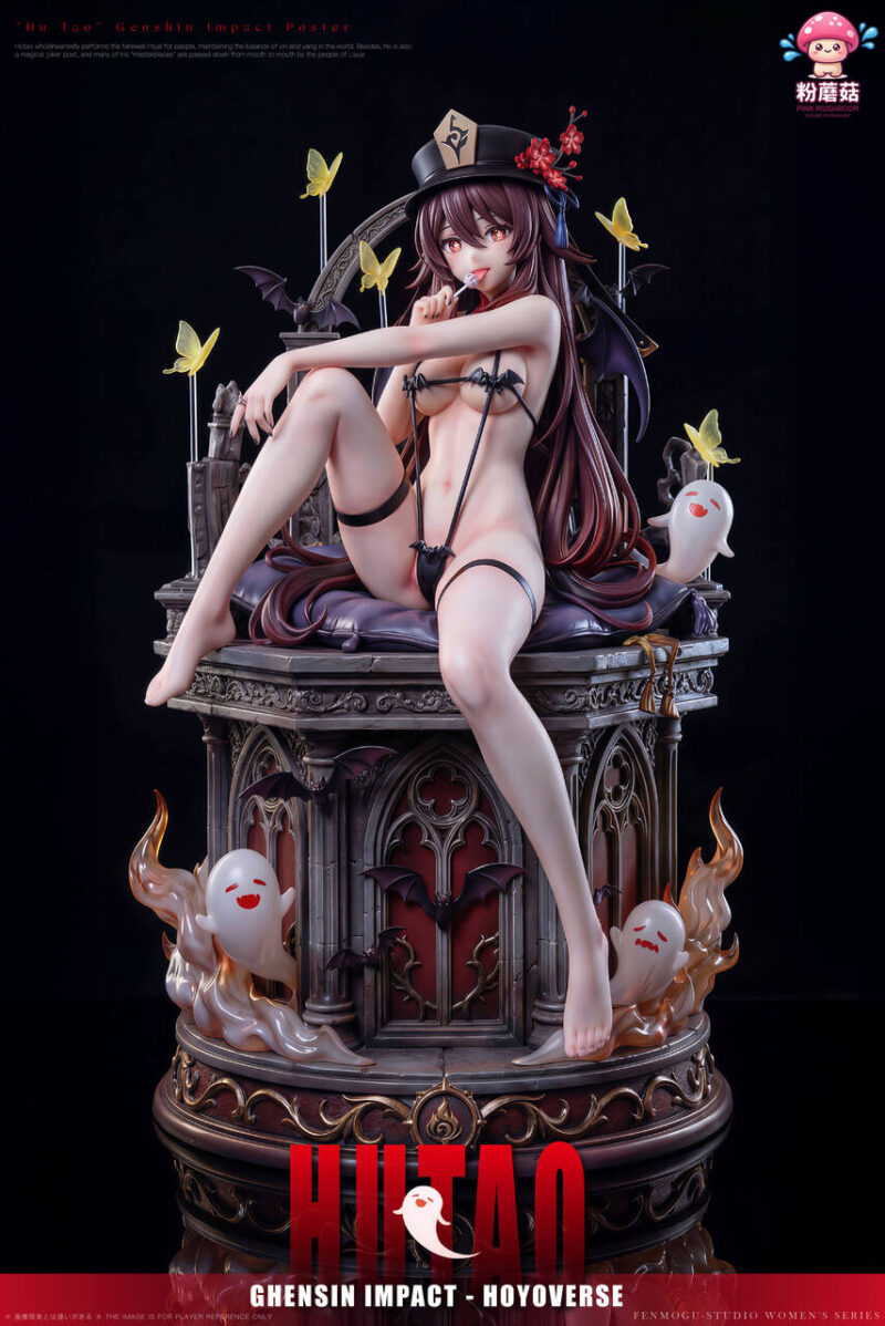 原神 - 胡桃（フータオ） 1/6 スタチュー Pink Mushroom Studio