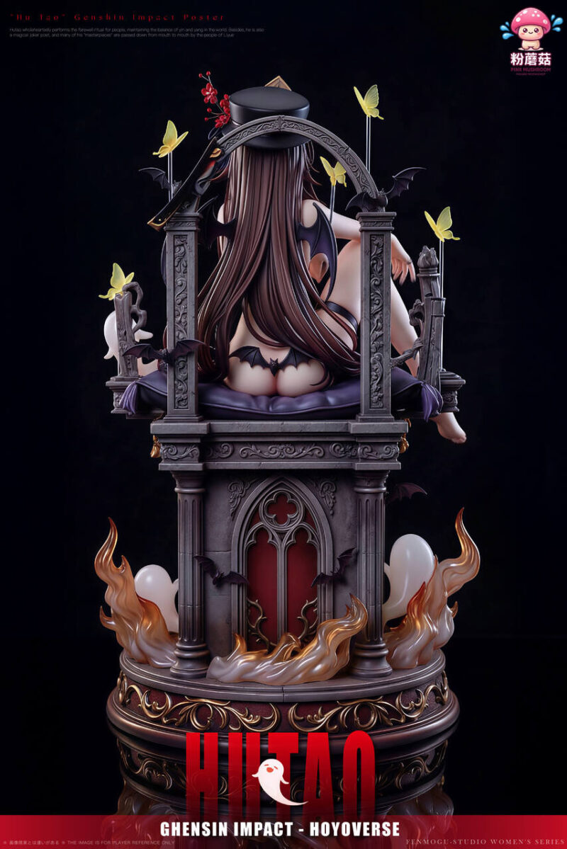 原神 - 胡桃（フータオ） 1/6 スタチュー Pink Mushroom Studio