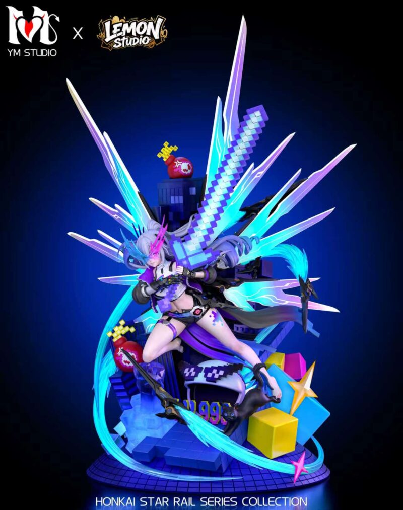 崩壊スターレイル - 銀狼 シルバーウルフ 1/4 スタチュー YM Studio × Lemon Studio 3 崩壊スターレイル - 銀狼 シルバーウルフ 1/4 スタチュー YM Studio × Lemon Studio