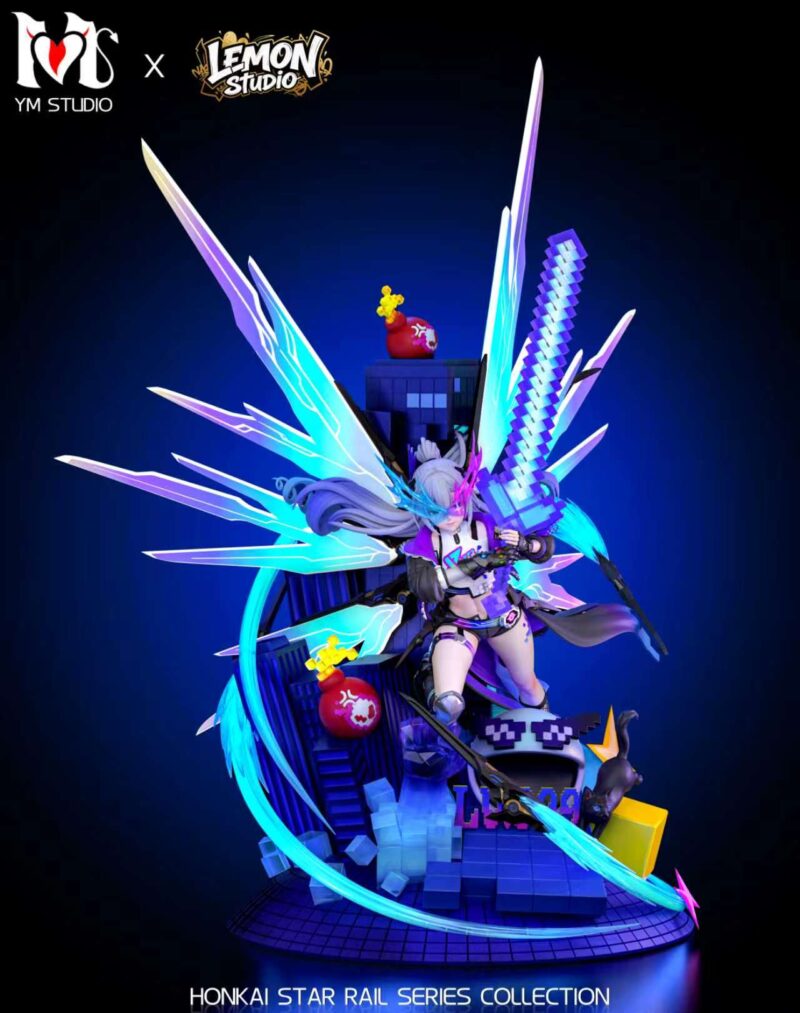 崩壊スターレイル - 銀狼 シルバーウルフ 1/4 スタチュー YM Studio × Lemon Studio 4 崩壊スターレイル - 銀狼 シルバーウルフ 1/4 スタチュー YM Studio × Lemon Studio