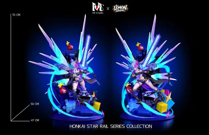 崩壊スターレイル - 銀狼 シルバーウルフ 1/4 スタチュー YM Studio × Lemon Studio 5 崩壊スターレイル - 銀狼 シルバーウルフ 1/4 スタチュー YM Studio × Lemon Studio