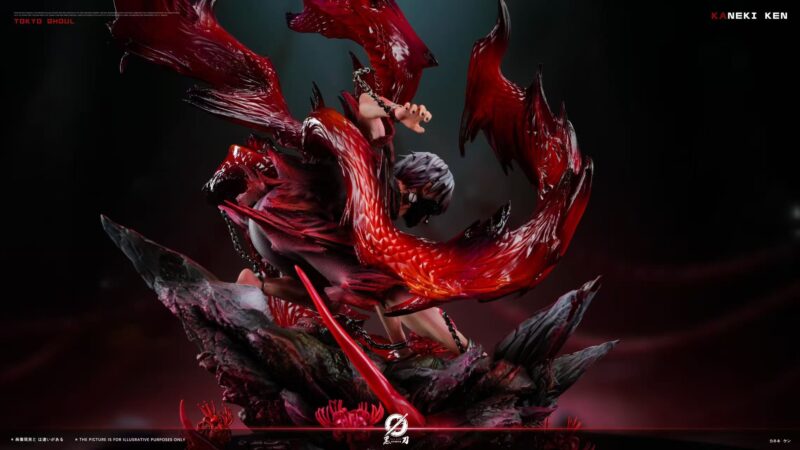 東京喰種トーキョーグール - 金木研 1/6 スタチュー Black Blade Studio