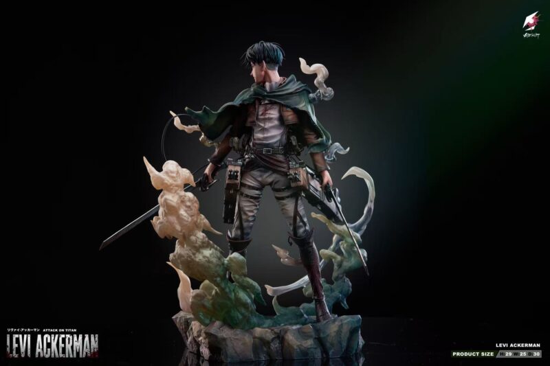 進撃の巨人 - リヴァイ・アッカーマン 1/6 スタチュー Scarlet Studio