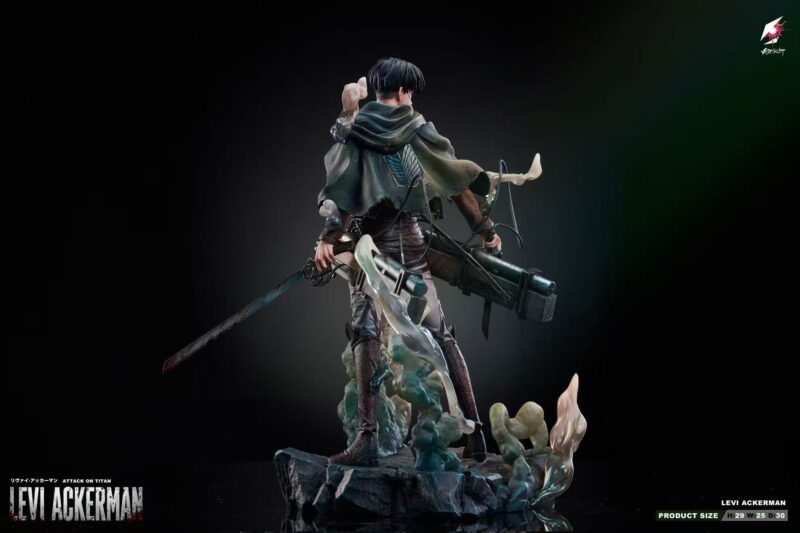 進撃の巨人 - リヴァイ・アッカーマン 1/6 スタチュー Scarlet Studio