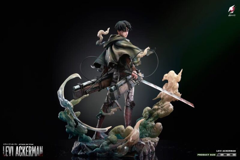 進撃の巨人 - リヴァイ・アッカーマン 1/6 スタチュー Scarlet Studio