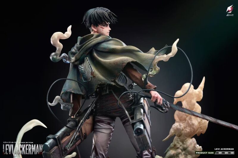進撃の巨人 - リヴァイ・アッカーマン 1/6 スタチュー Scarlet Studio
