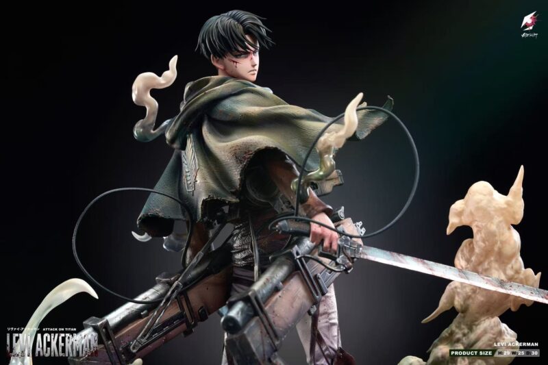 進撃の巨人 - リヴァイ・アッカーマン 1/6 スタチュー Scarlet Studio