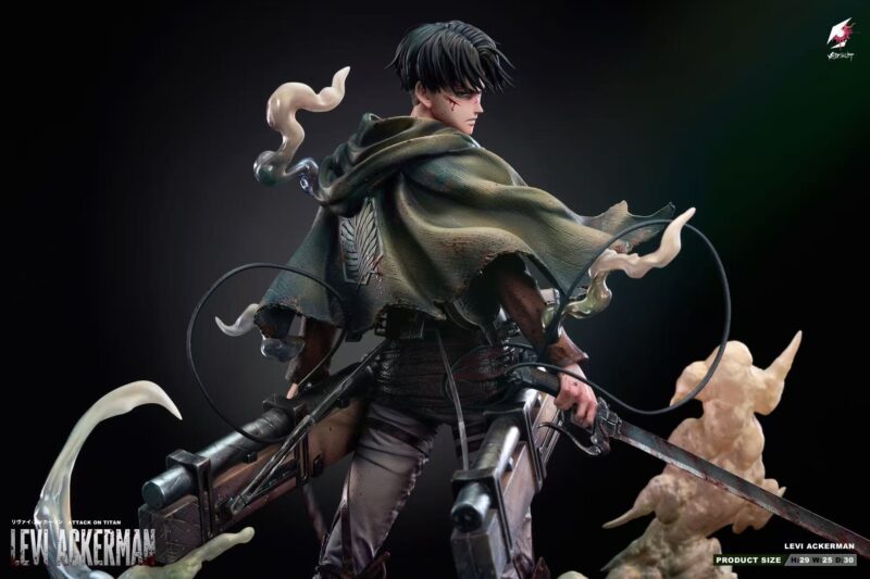 進撃の巨人 - リヴァイ・アッカーマン 1/6 スタチュー Scarlet Studio