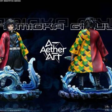 鬼滅の刃 - 富岡義勇 & 伊黒小芭内 1/6・1/4 スタチュー Aether art Studio