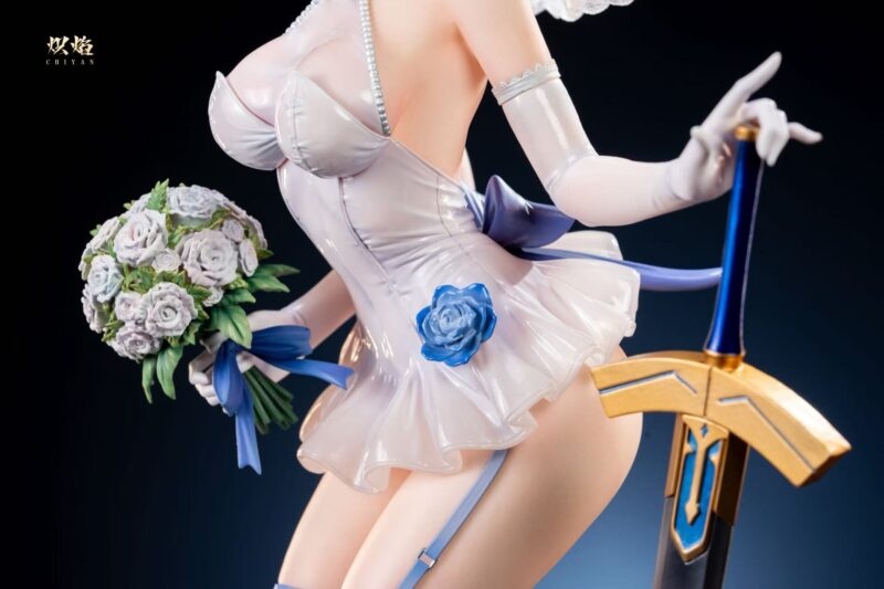 Fate - Wedding Dress アルトリア & オルタ 1/4 スタチュー ChiYan Studio