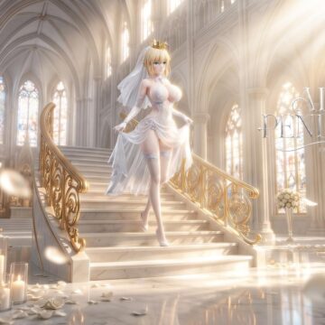Fate - Wedding Dress セイバー 1/6 スタチュー Eve Studio