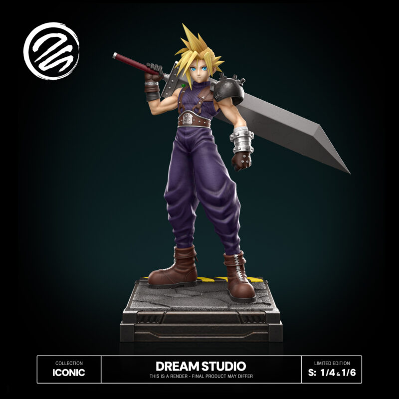 FINAL FANTASY - クラウド FFVII 1/4 スタチュー Dream Studio FINAL FANTASY - クラウド FFVII 1/4 スタチュー Dream Studio