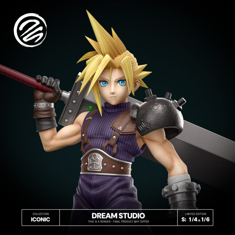 FINAL FANTASY - クラウド FFVII 1/4 スタチュー Dream Studio 2 FINAL FANTASY - クラウド FFVII 1/4 スタチュー Dream Studio