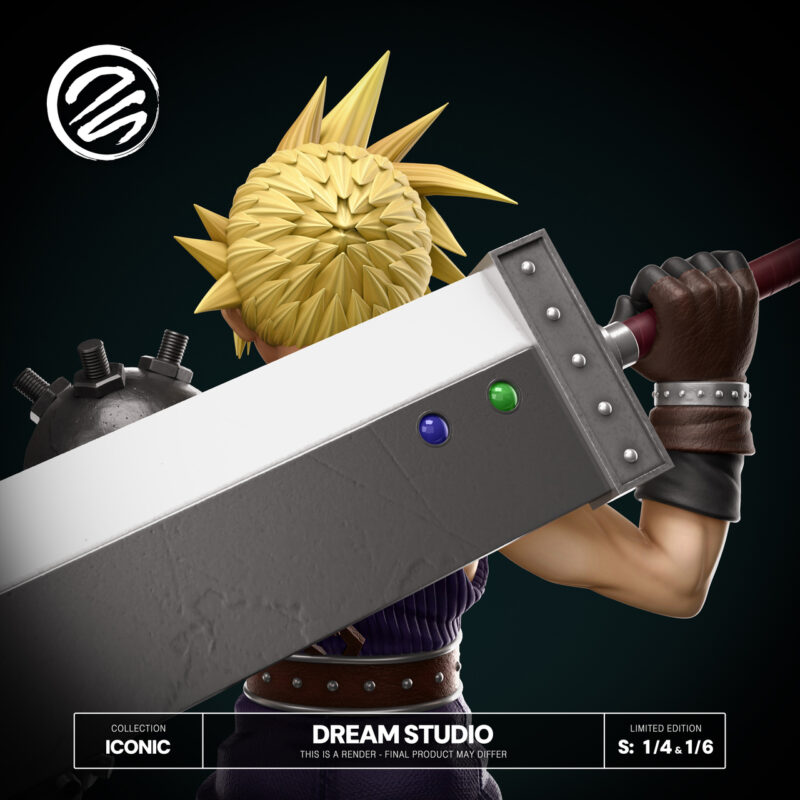 FINAL FANTASY - クラウド FFVII 1/4 スタチュー Dream Studio 3 FINAL FANTASY - クラウド FFVII 1/4 スタチュー Dream Studio