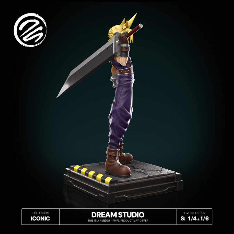 FINAL FANTASY - クラウド FFVII 1/4 スタチュー Dream Studio 5 FINAL FANTASY - クラウド FFVII 1/4 スタチュー Dream Studio
