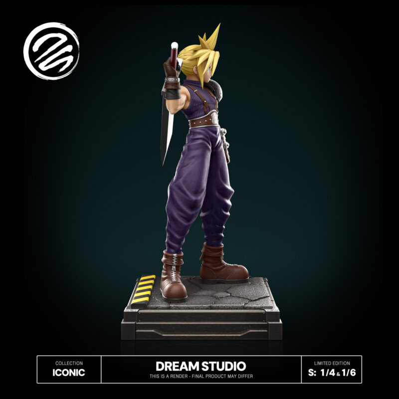 FINAL FANTASY - クラウド FFVII 1/4 スタチュー Dream Studio 6 FINAL FANTASY - クラウド FFVII 1/4 スタチュー Dream Studio
