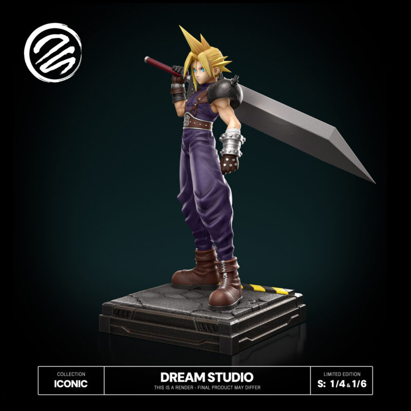 FINAL FANTASY - クラウド FFVII 1/4 スタチュー Dream Studio 9 FINAL FANTASY - クラウド FFVII 1/4 スタチュー Dream Studio