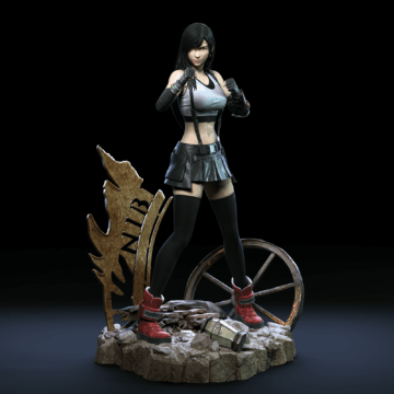 FINAL FANTASY - ティファ FF7 Rebith スタチュー Solar Studio
