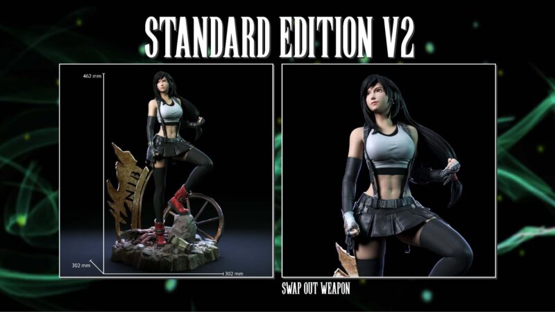 FINAL FANTASY - ティファ FF7 Rebith スタチュー Solar Studio 3 FINAL FANTASY - ティファ FF7 Rebith スタチュー Solar Studio