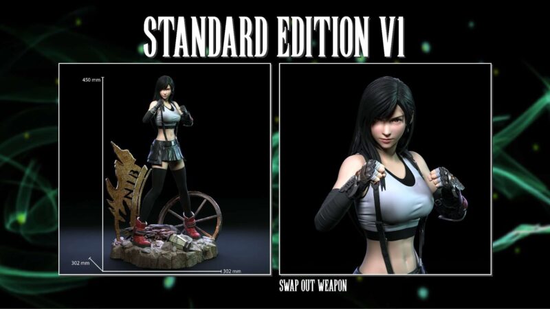 FINAL FANTASY - ティファ FF7 Rebith スタチュー Solar Studio 4 FINAL FANTASY - ティファ FF7 Rebith スタチュー Solar Studio