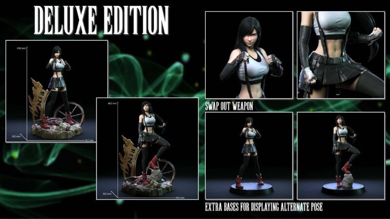 FINAL FANTASY - ティファ FF7 Rebith スタチュー Solar Studio 5 FINAL FANTASY - ティファ FF7 Rebith スタチュー Solar Studio