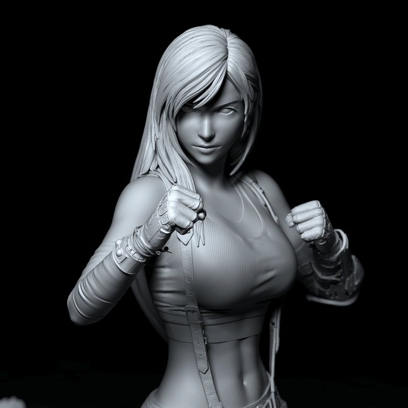 FINAL FANTASY - ティファ FF7 Rebith スタチュー Solar Studio 6 FINAL FANTASY - ティファ FF7 Rebith スタチュー Solar Studio