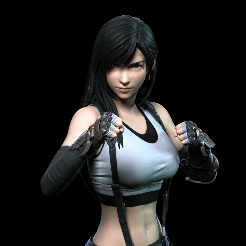 FINAL FANTASY - ティファ FF7 Rebith スタチュー Solar Studio 7 FINAL FANTASY - ティファ FF7 Rebith スタチュー Solar Studio