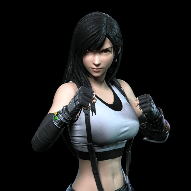 FINAL FANTASY - ティファ FF7 Rebith スタチュー Solar Studio 8 FINAL FANTASY - ティファ FF7 Rebith スタチュー Solar Studio