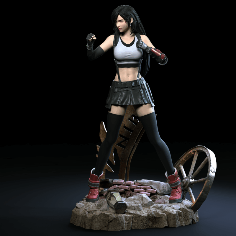 FINAL FANTASY - ティファ FF7 Rebith スタチュー Solar Studio 9 FINAL FANTASY - ティファ FF7 Rebith スタチュー Solar Studio